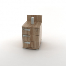 Тумба приставная с замком ТМ 02 + КРТМ 01 "Аксиома" Тумба приставная с замком ТМ 02 + КРТМ 01 "Аксиома"